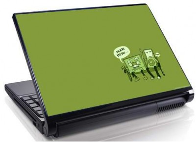 Laptopskin abstract 00103