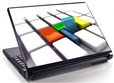 Laptopskin abstract 00113