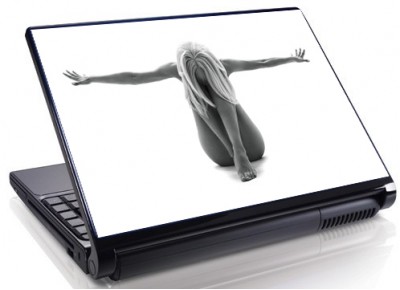 Laptopskin black-white 00047