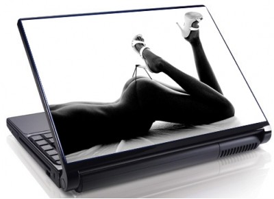 Laptopskin black-white 00048